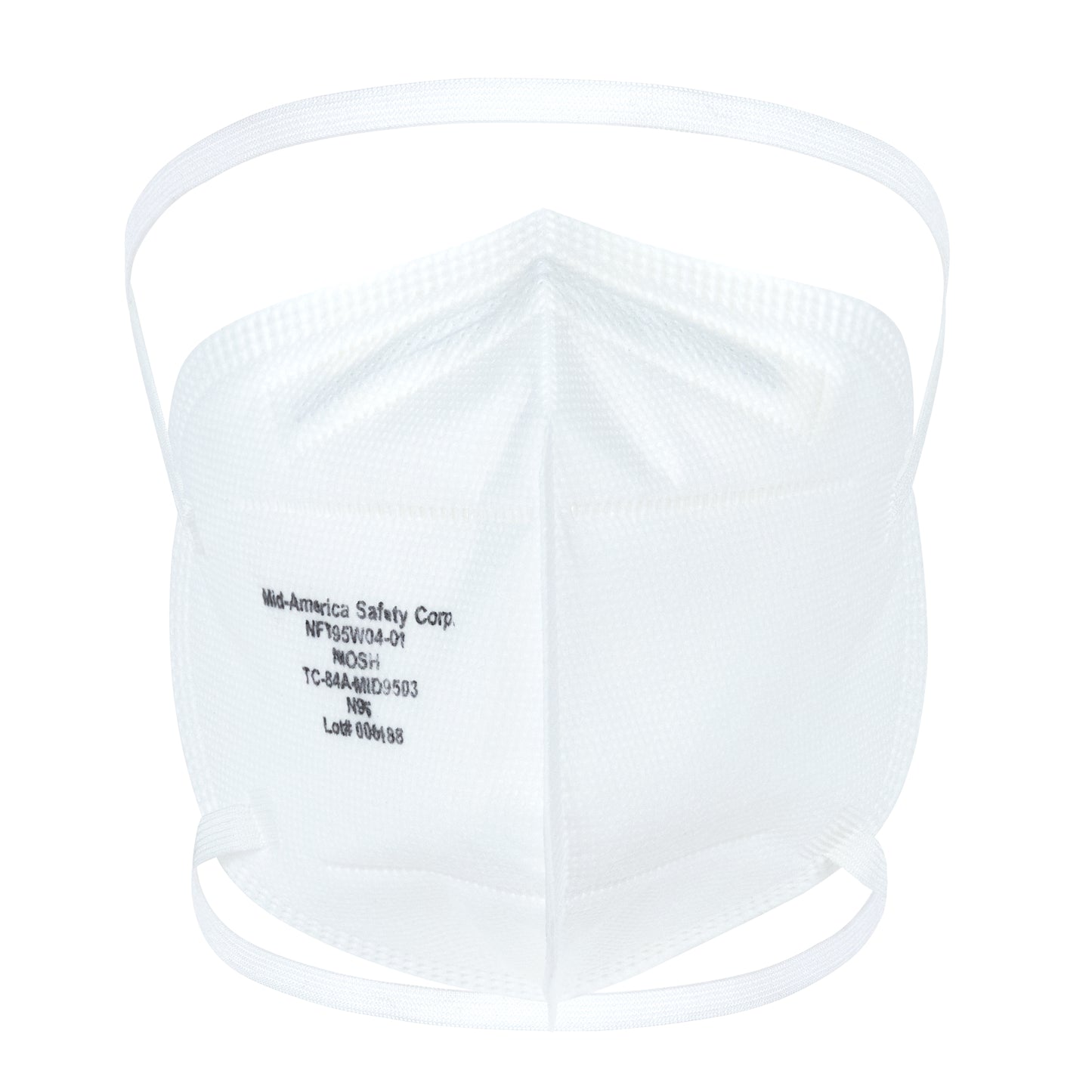 N95 Particulate Respirator - NIOSH Approved - Made in the USA