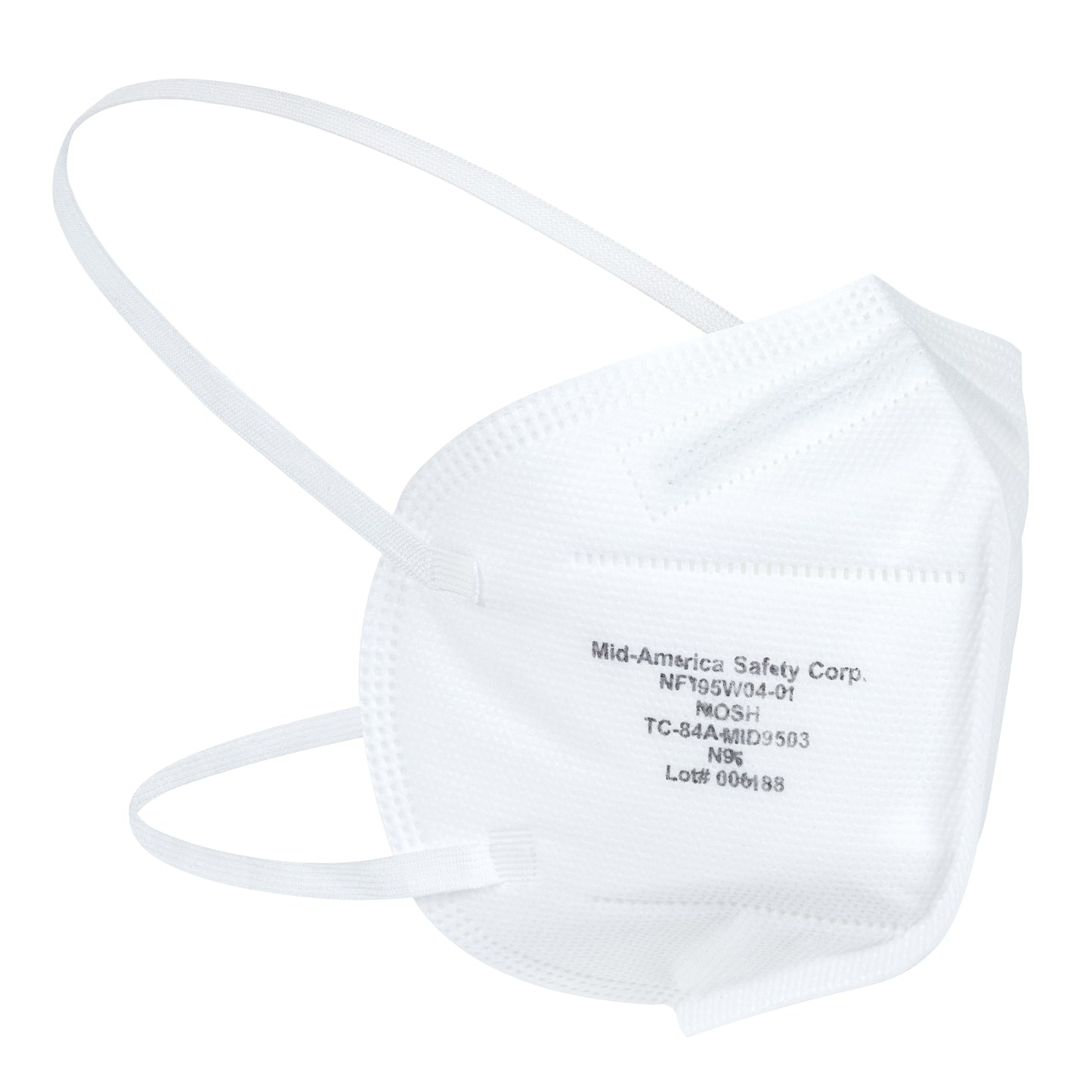 N95 Particulate Respirator - NIOSH Approved - Made in the USA